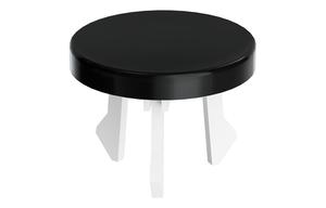 VitrA Basin Overflow Cover - Gloss Black